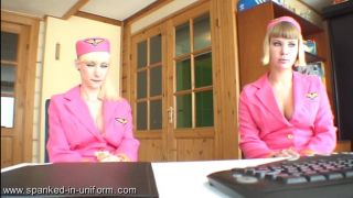 free video 1 SpankedInUniform - Europe Airlines Episode 2 Spanking & Whipping on fetish porn boots fetish porn-5