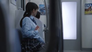 The last breast flashing temptation train. I had breast groping sex with a beautiful F-cup girl in an empty train with just the two of us. Konatsu Kashiwagi. ⋆.-2