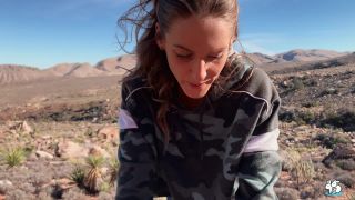 Stacy Sparks  Perfect View Fucking A Hot Brunette Outdoors-7