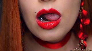 online xxx clip 2 white socks fetish fetish porn | Kira Star – Red Lipstick Devotion | femdom pov-9