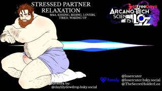 Lover Destressing  Romantic, M4A, Stress Relief, Kissing, Moans, Solo Male-4