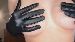 Babyheavanian - Leather Gloves Hand Bra - Gloves-7