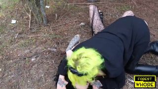 7137 Forest Whore & Kaitlyn Katsaros Extreme Dirty Public Games-3