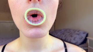 porn clip 22 femdom audio femdom porn | Molly Darling – Condom Mouth Play | fetish-0