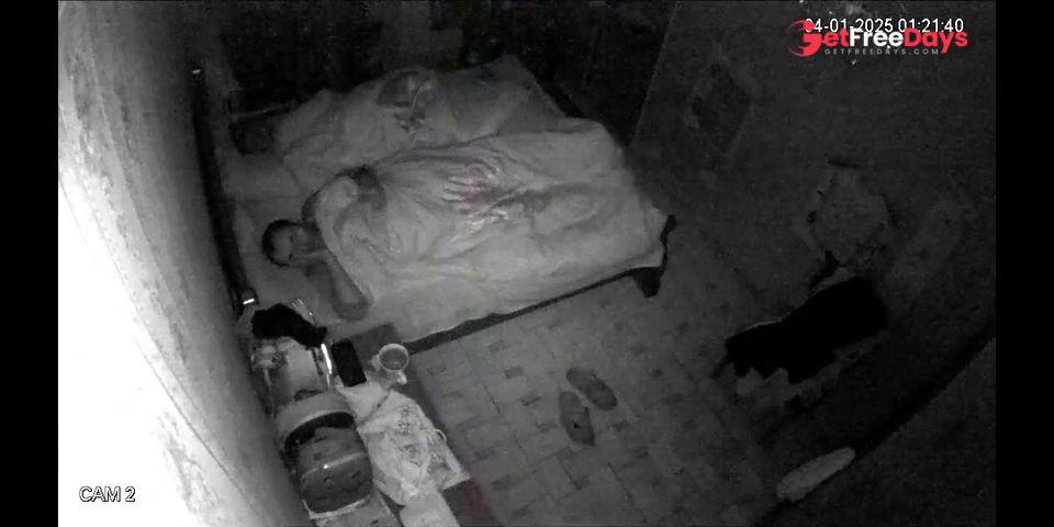 [Sleeping.Porn] Couple husband and wife sleeping together after working week