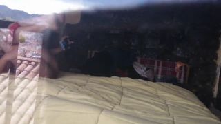 Spying horny sexy roommate fingering pussy and makes selfie - Masturbation-7