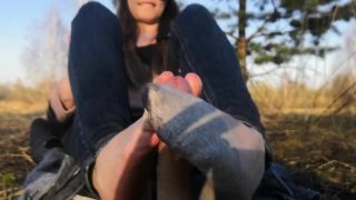 online porn clip 20 Public Footjob And Socks Job From Beauty On In The Park Close View – Oksifootjob | domination | femdom porn christmas femdom-8