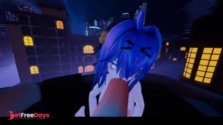 VRChat - Slutty girl welcomes daddy after his return-1