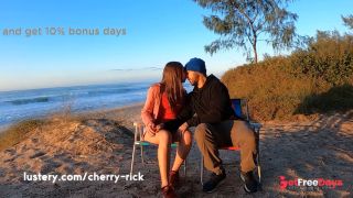 Sexy Amateurs Fucking on Camping Trip-1