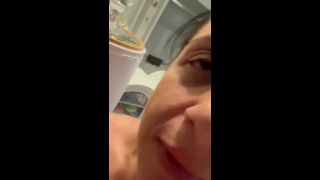 Catches Step sister catches me spying on her and lets me fuck her-3