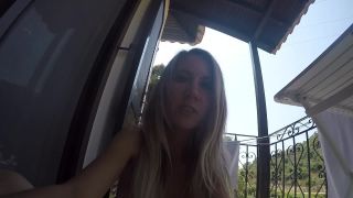 Sara And Dave – Public dildo fucking at the balcony 720p Fisting!-7