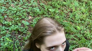 RISKY PUBLIC SEX In The Forest With Californiababe-5