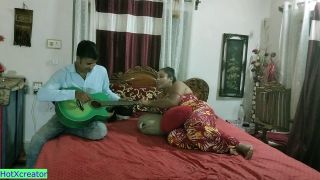 Indian hotwife private sex with boss for promotion band d...-3