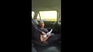 naughty car drive Femdom!-0