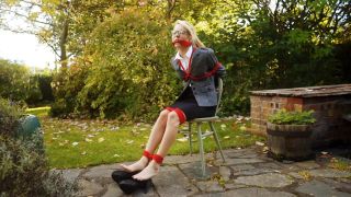 RestrainedEleganceChloe Toy - Tied In Her Own Garden-7