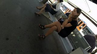 Sexy milf legs crossed toes amar voyeur candid 54-9