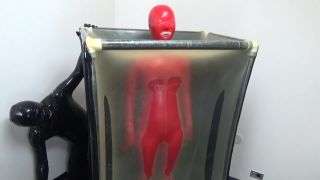 dlrrs-107 - Red Rubber Girl 3D Vacuum Vacuum Torture-3