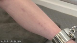 free xxx video 13 public fetish strap on | Metal Bondage – Lily – on the stand | ballgag - leather strap-2