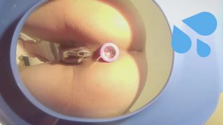 IndecentAlicePeeing with Creampie after a hard sex Camera Inside Toilet Bowl-2