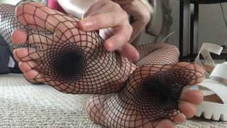 hardcore Alice Is More aka aliceismore - 12-04-2023 OnlyFans Video - Enjoy my fishnets with me video Alice Is More-5