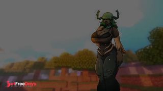 [GetFreeDays.com] Giantess MineCraft Girl Suck my dick until its cum - Minecraft Parody Game Hornycraft Gallery Porn Stream July 2023-9