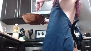 tall girl fetish femdom porn | Sadbaffoon – Bake Challah With Me | solo female-1