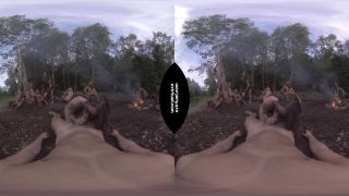xxx video 22 X VirtualHorror Porn: The Amazons вЂ“ вЂ“ VR, classic blowjob on big tits porn -5