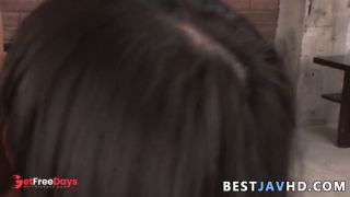 Horny Japanese mega-slut Nozomi Hazuki gets her taut tiny labia creamed by a phat shaft - Best JAV-3