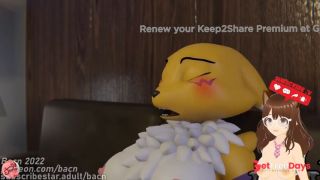 [GetFreeDays.com] Digimon Parody Guilmon fucks Renamon impregnates her with a huge load Furry animation - Jazziuu Porn Leak March 2023-1