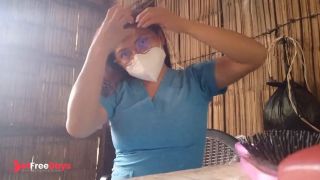 [GetFreeDays.com] MATURE NURSE COMES FROM WORK AND STARTS TOUCHING HER VAGINA, THEN MOISTURIZES HER SKIN WITH CREAM Sex Clip January 2023-0