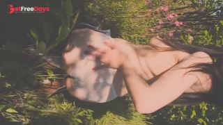 [GetFreeDays.com] Busty Brunette in Natures Paradise Sex Leak February 2023-4