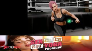 sex Coach Hot Yoga DEMO PT1 COCK CAM GAMEPLAY -9