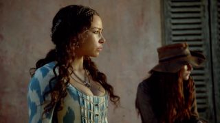 Jessica Parker Kennedy, Clara Paget – Black Sails s02e05 (2015) HD 1080p - [Celebrity porn]-9