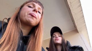 PETITE PRINCESS FEMDOM: DOUBLE POV SPITTING AND DIRTY SNEAKER SOLES WORSHIP 1080P - Shoe licking-0