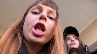 PETITE PRINCESS FEMDOM: DOUBLE POV SPITTING AND DIRTY SNEAKER SOLES WORSHIP 1080P - Shoe licking-2