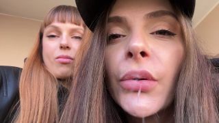 PETITE PRINCESS FEMDOM: DOUBLE POV SPITTING AND DIRTY SNEAKER SOLES WORSHIP 1080P - Shoe licking-9