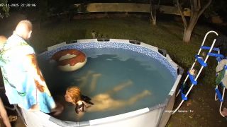 Late Night Pool Voyeur Fun - Amateur HD 720P 2025!-6
