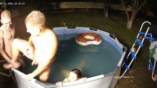 Late Night Pool Voyeur Fun - Amateur HD 720P 2025!-7