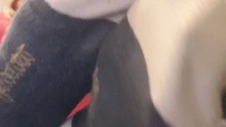 Porn online Goddess Nika - Inhale and Eat Socks femdom-7