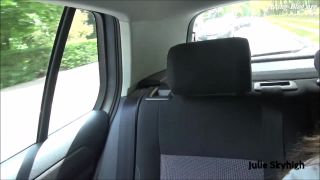 2 girls paid for fistinggame in the car – Julie Skyhigh, Veneisse Fisting!-6