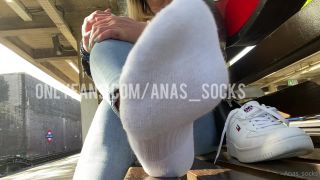 Ana - anas socks () Anassocks - you know how much i love showing off my socks and feet in public watch me take off my 07-05-2021-7