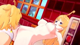 Genshin Escoffier wants you to bake her a Creampie - Genshin Impact-3
