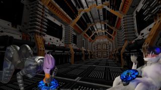 3D ugly mutant has a bitch through a portal-6