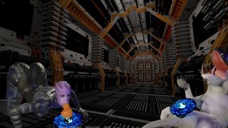 3D ugly mutant has a bitch through a portal-7