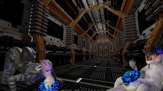 3D ugly mutant has a bitch through a portal-9