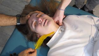 FrenchTickling – Psychiatric Tickling Therapy Series Patient 11 Lisabeth – Treatment 02 Tickling!-4