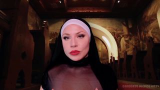 online xxx clip 4 big ass 2019 hd Goddess Blonde Kitty – Jerk for Jesus, ass worship on fetish porn-1