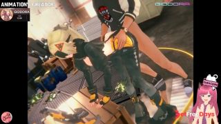 Fucking a mechanical girl Trigger from ZZZ for a very high price Giddora animation - Jazziuu-9