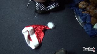 Nasty new Year Linda Lush goes Slutty on 6 Guys Cumeating Facial Oliebollen - Gangbang-9