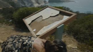 Daring Kiara Undressing and Walking Naked in Public-2